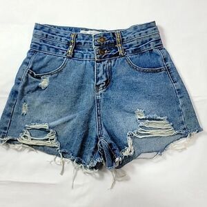 🖤5/$20🖤 VEVERET.. distressed jean shorts..